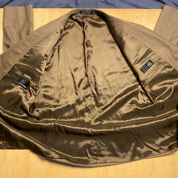 Jean Paul Germain Sport Coat Vintage 100% Wool Brown 3 Button Blazer 44S - Picture 6 of 12